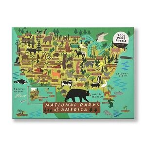 National Parks of America 1000 Piece Puzzle Galison by Anne Bentley NEW